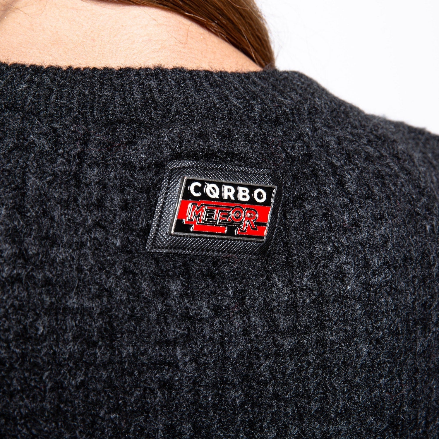 Meteor Cropped Knit Sweater