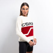 Meteor Cropped Knit Sweater