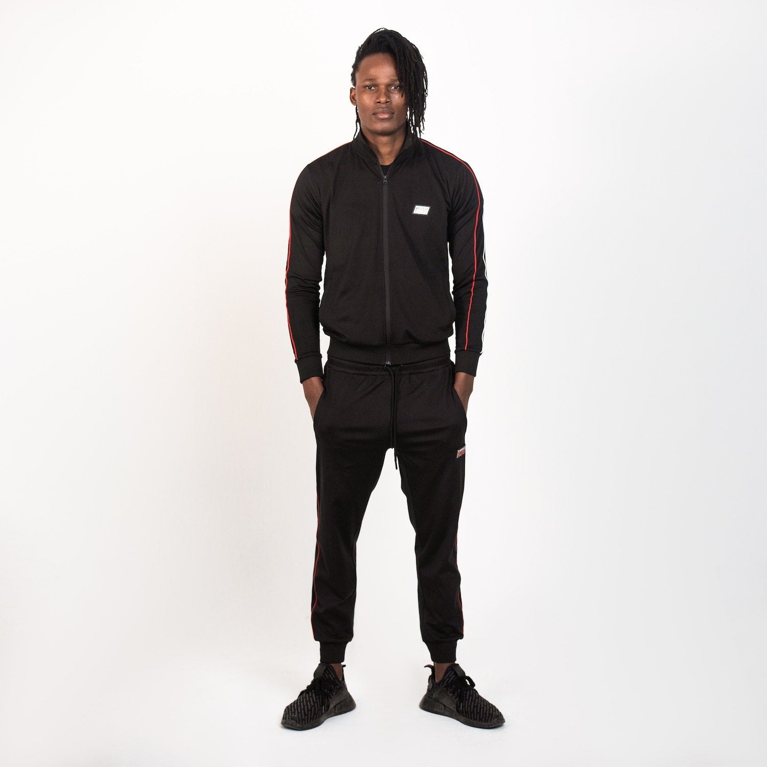 Meteor Tracksuit Black