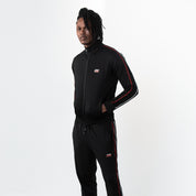 Meteor Tracksuit Black