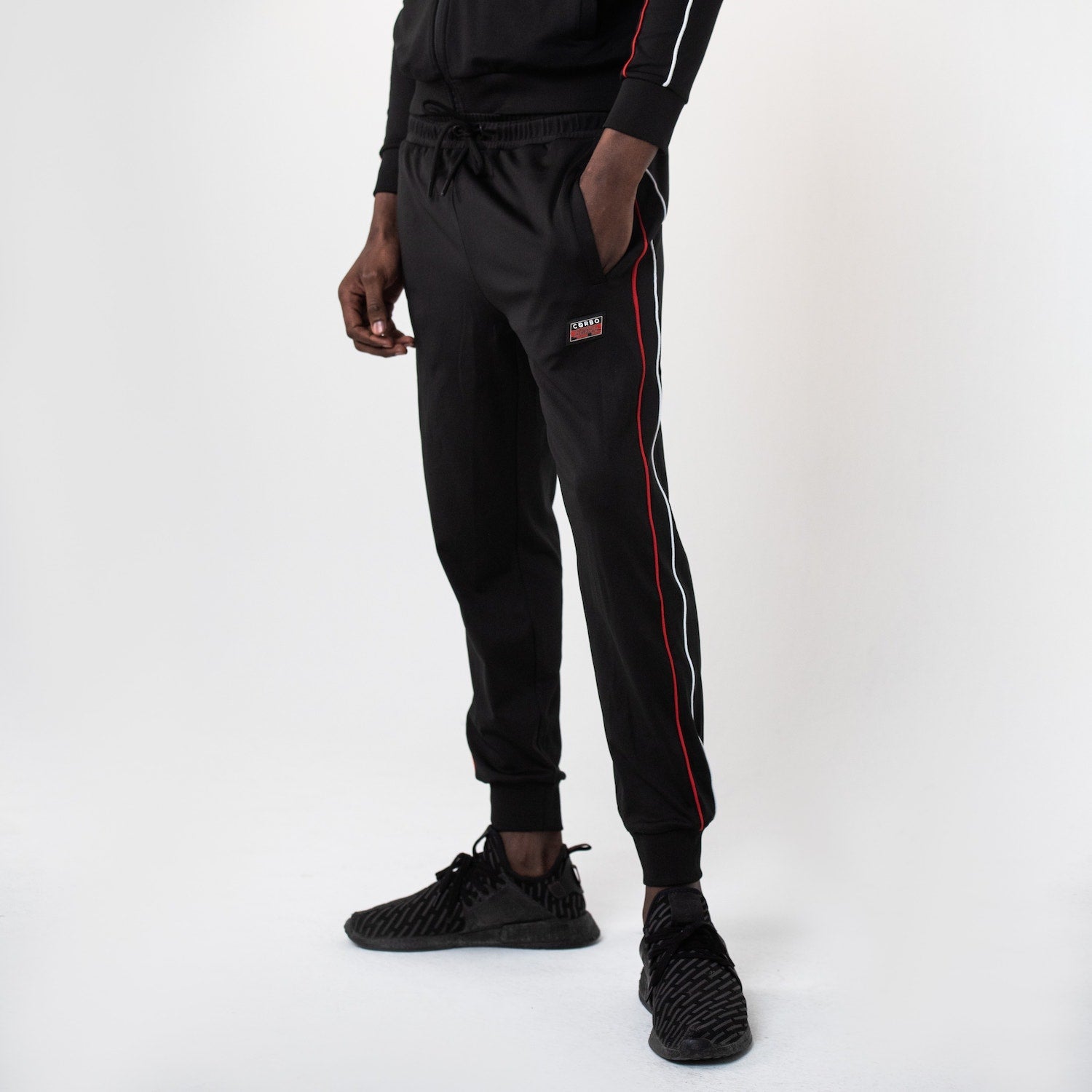 Meteor Tracksuit Black