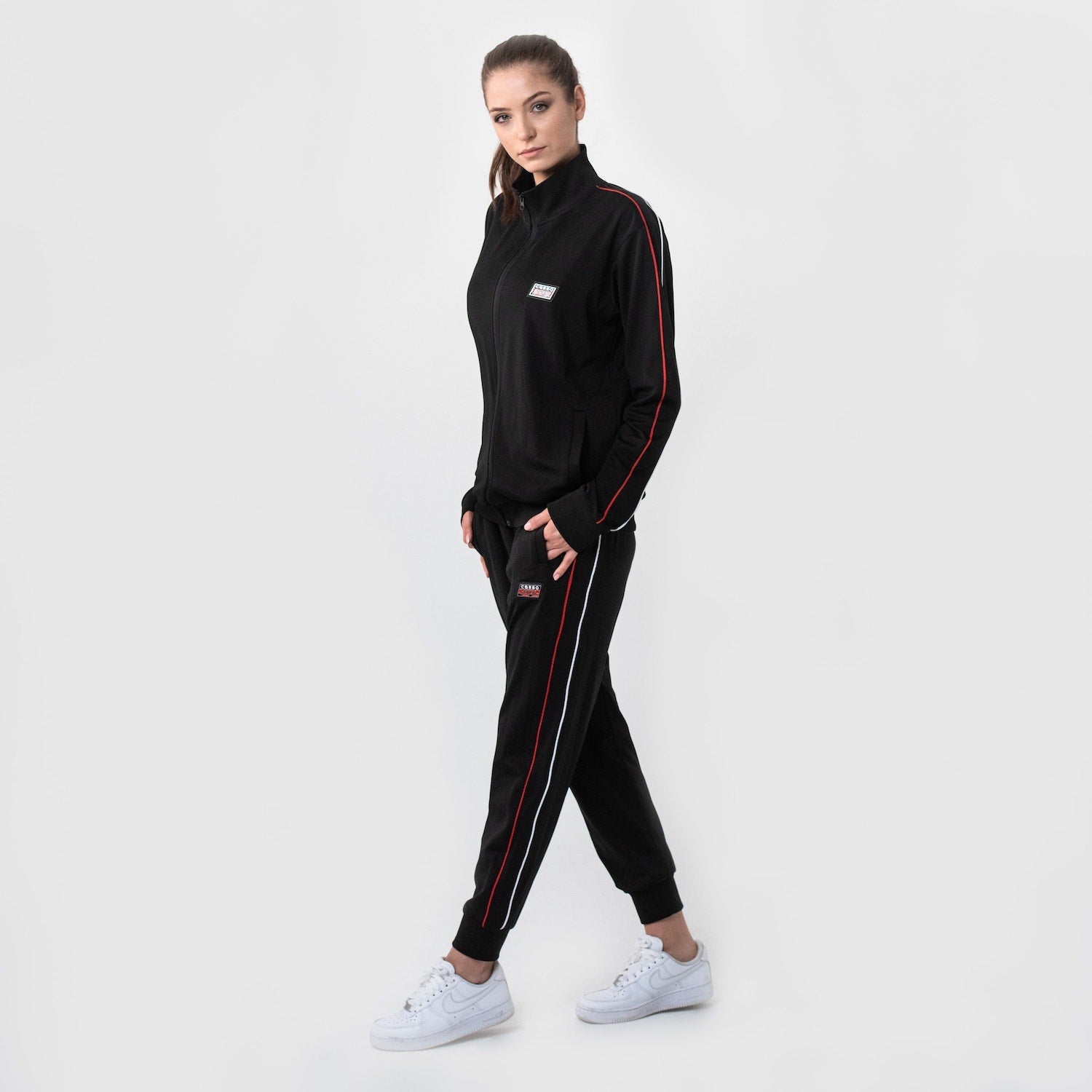 Meteor Tracksuit Black