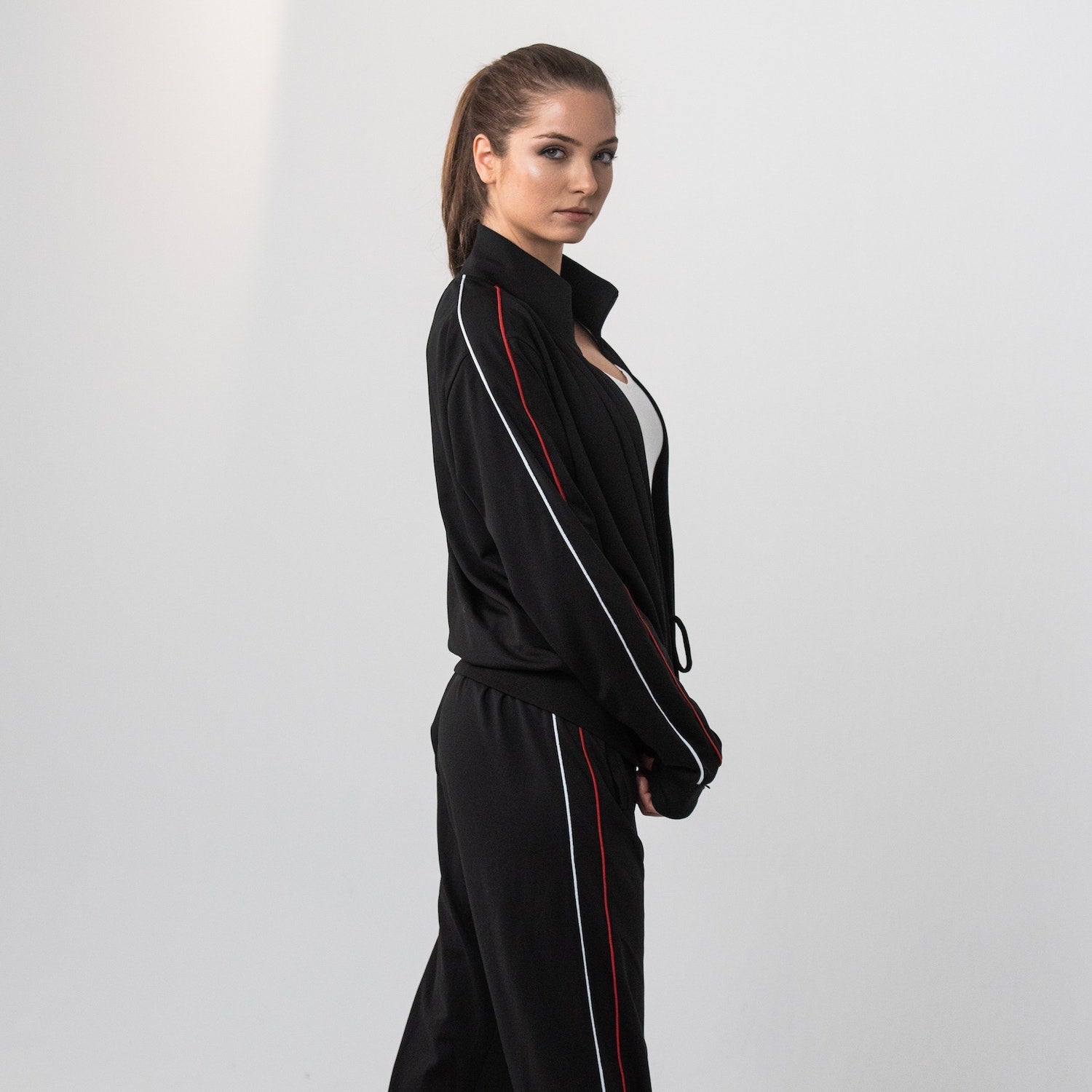 Meteor Tracksuit Black