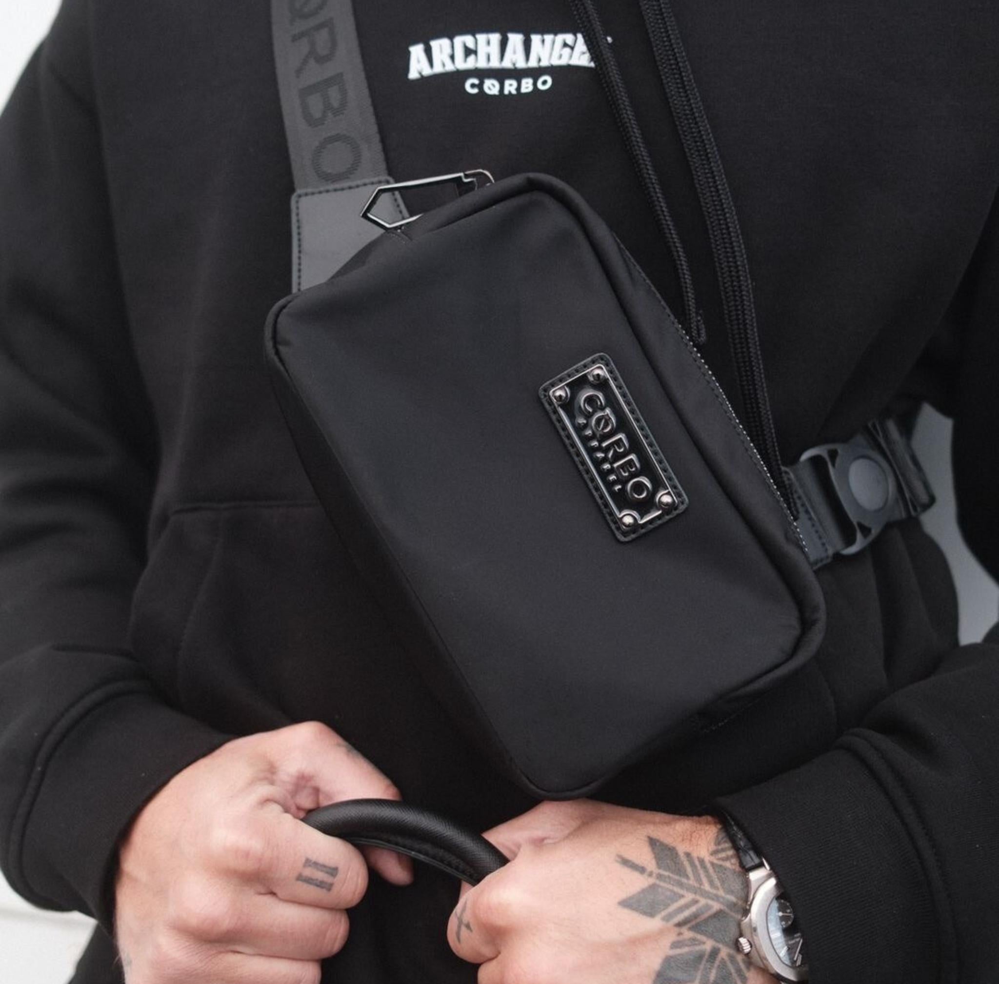 CØRBO NYLON CHEST BAG