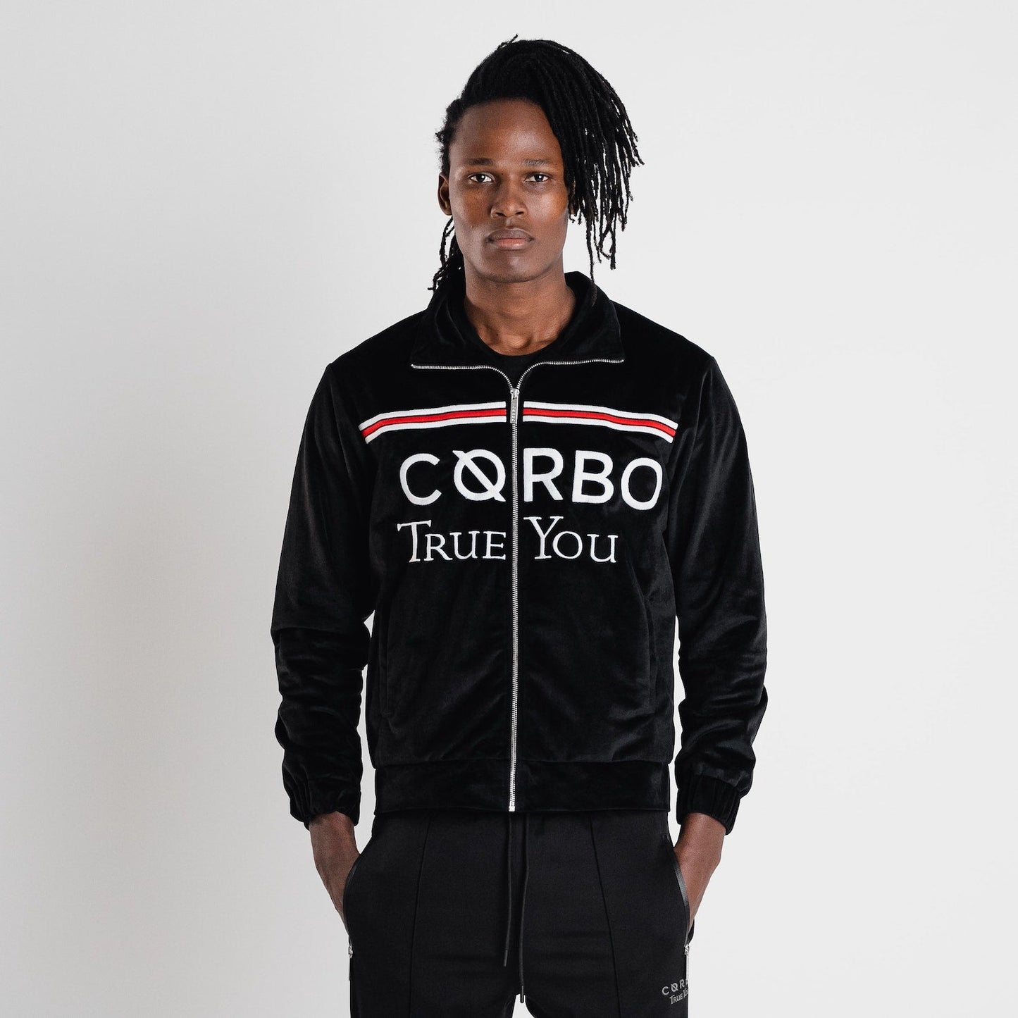 CORBO x True You Velours Zipper