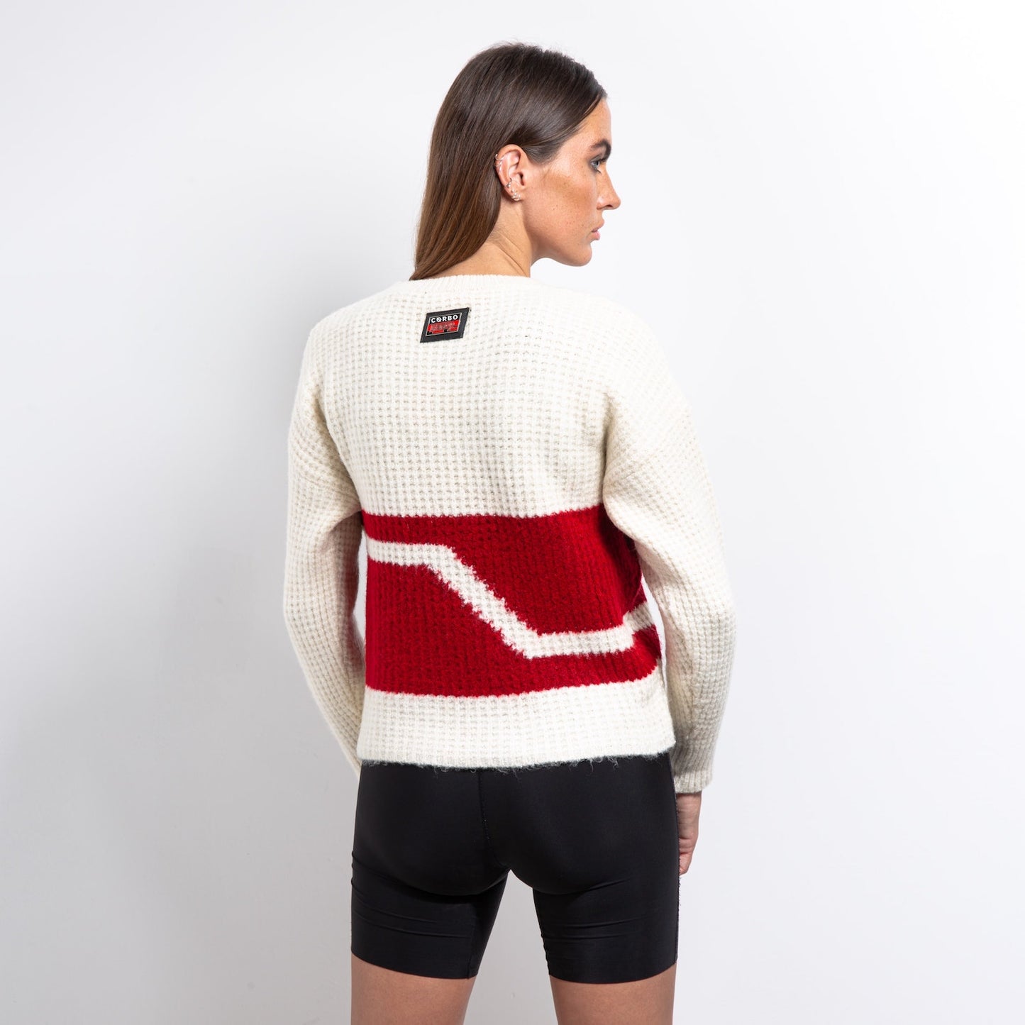 Meteor Cropped Knit Sweater