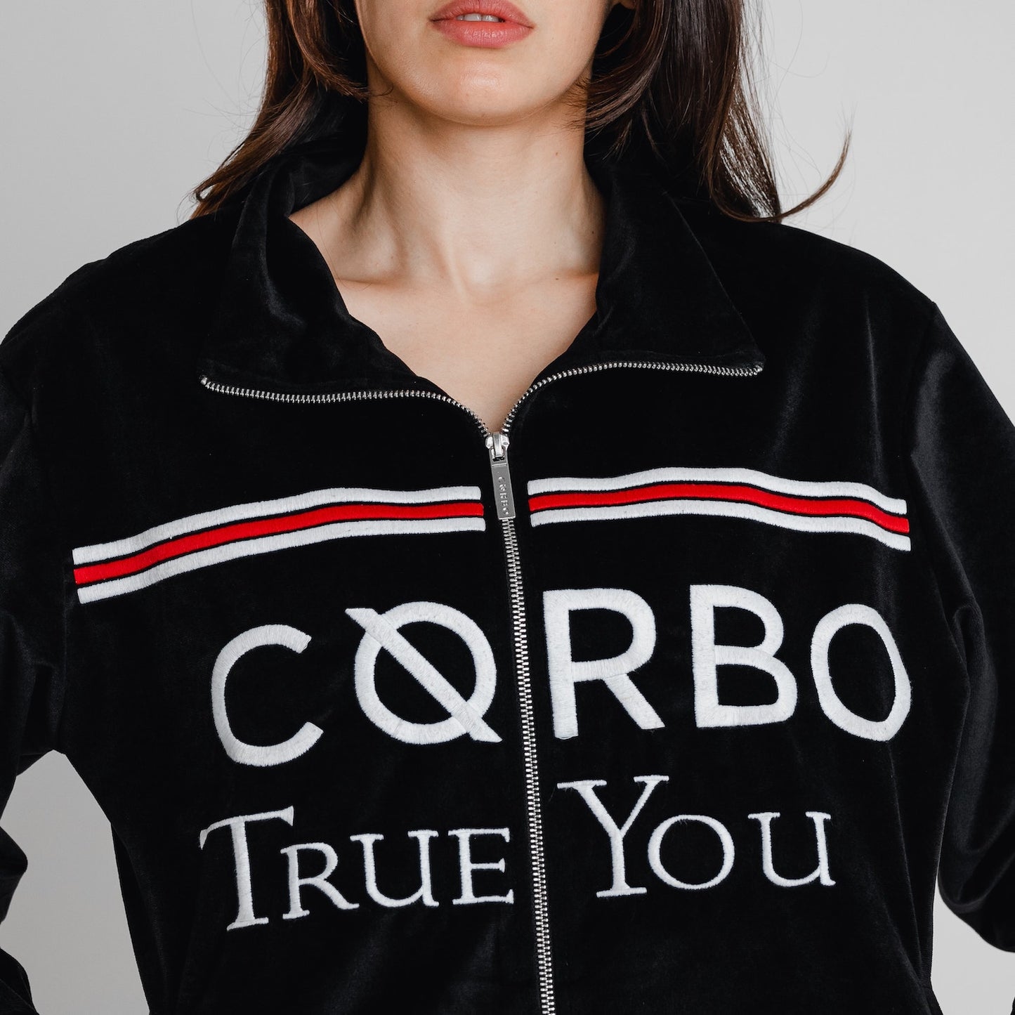 CORBO x True You Velours Zipper